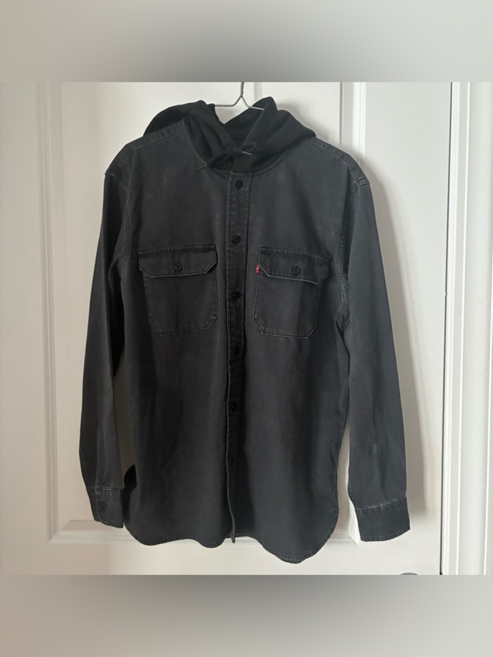 Levi’s Hooded Classic Worker Shirt, Relaxed Fit, NEW!